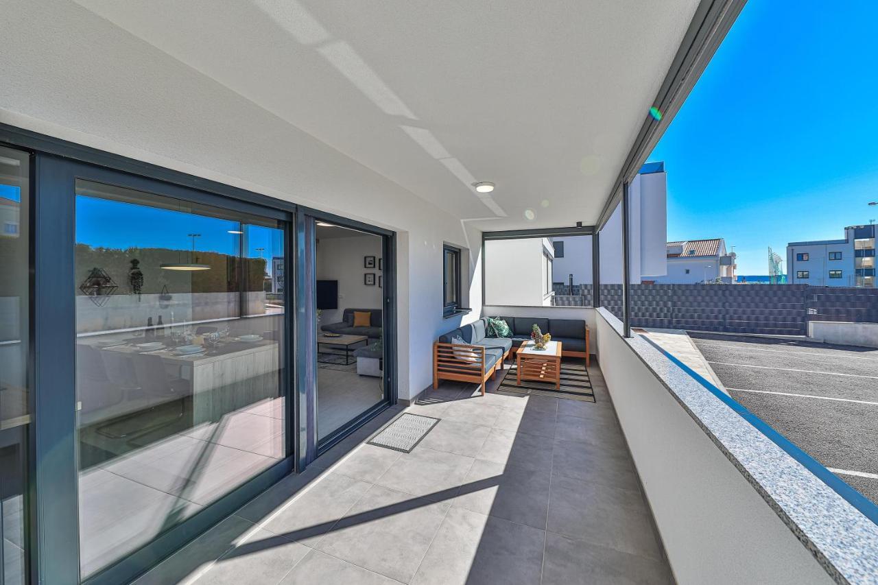 Luxury Apartment Pia With Swimming Pool And Grill Trogir Kültér fotó
